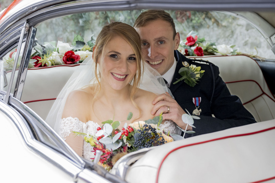 Rainy Day Scottish Wedding