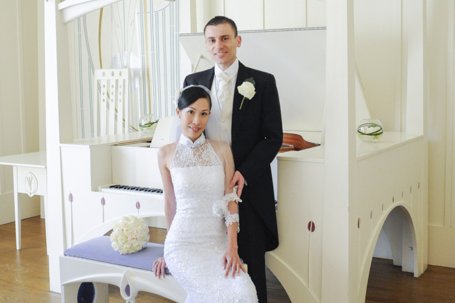 House for an Art Lover wedding