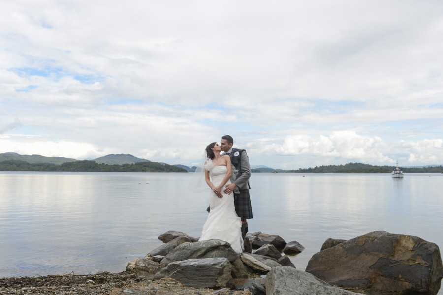 Lodge on Loch Lomond wedding