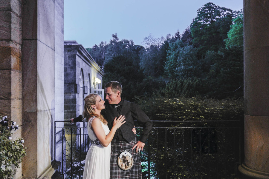 Spring Wedding at Balbirnie House