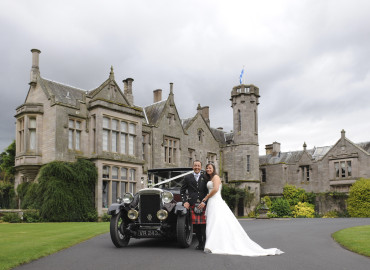 Dryburgh Abbey & Schloss Roxburghe wedding